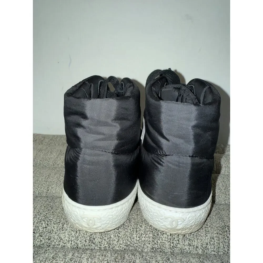 Chanel Nylon Sneakers - Excellent Condition, Size 39